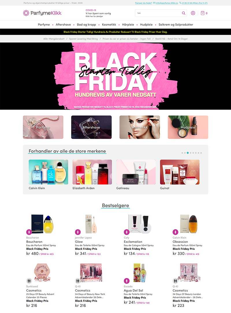 Perfume Click 英国品牌香水及护肤品购物挪威官网