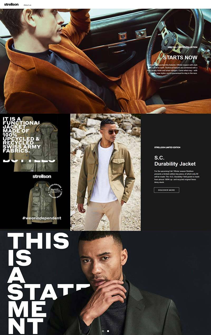 Strellson CH 瑞士高端品牌男装购物网站
