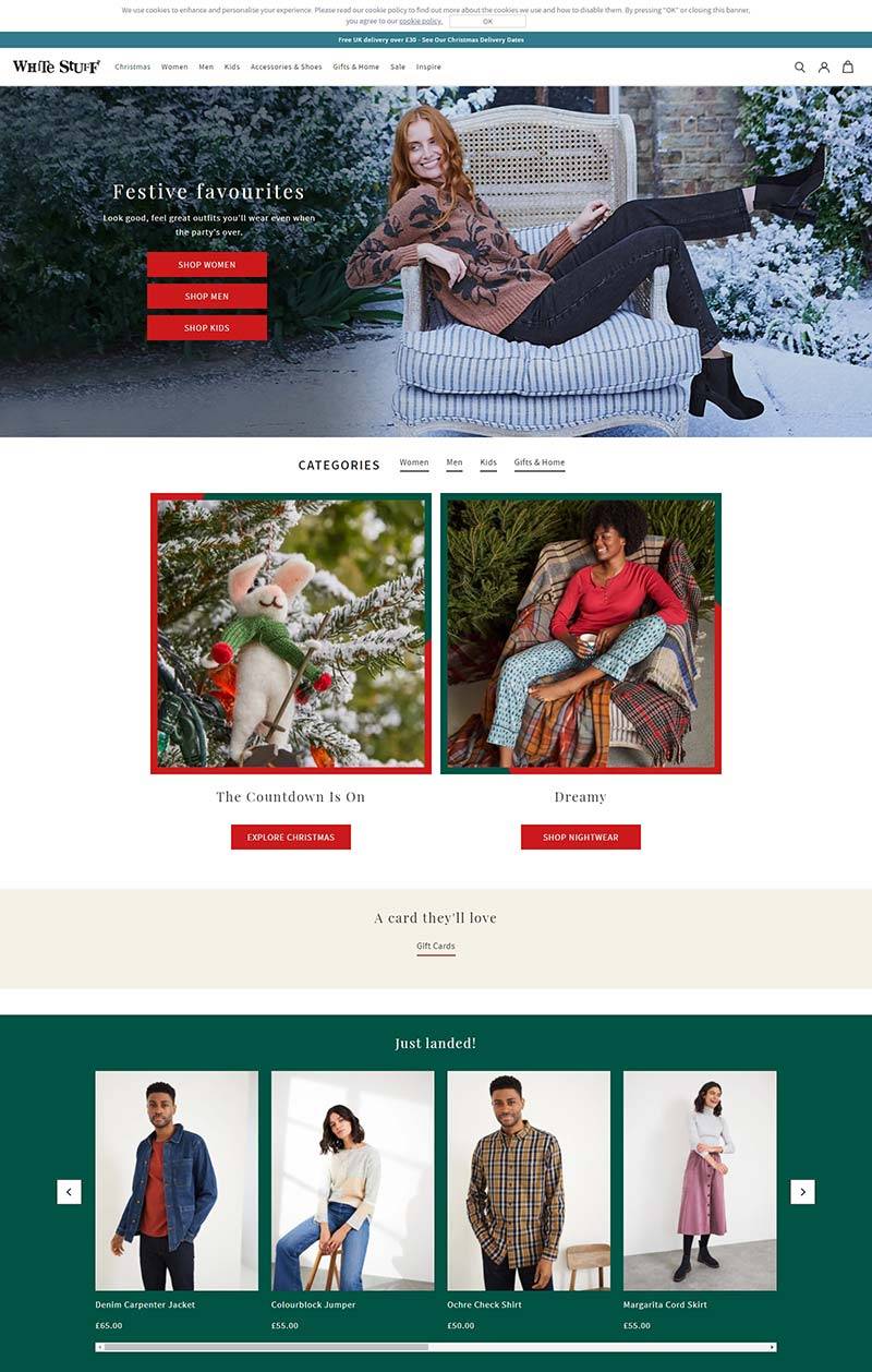White Stuff 英国品牌英伦服饰购物网站