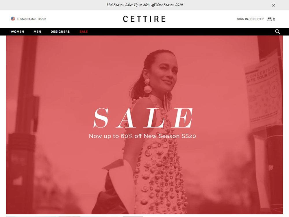 Cettire 澳洲品牌商城官网