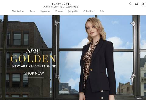 Tahari ASL 美国职业女装品牌网站