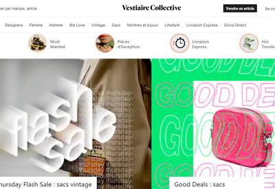 Vestiaire Collective 法国二手奢侈品网站