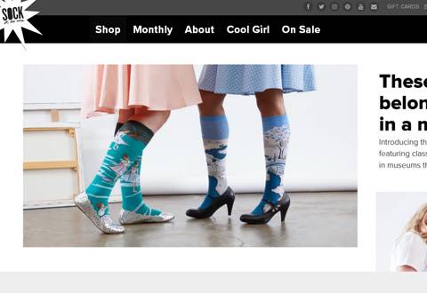 Sock It To Me 美国儿童袜子品牌网站