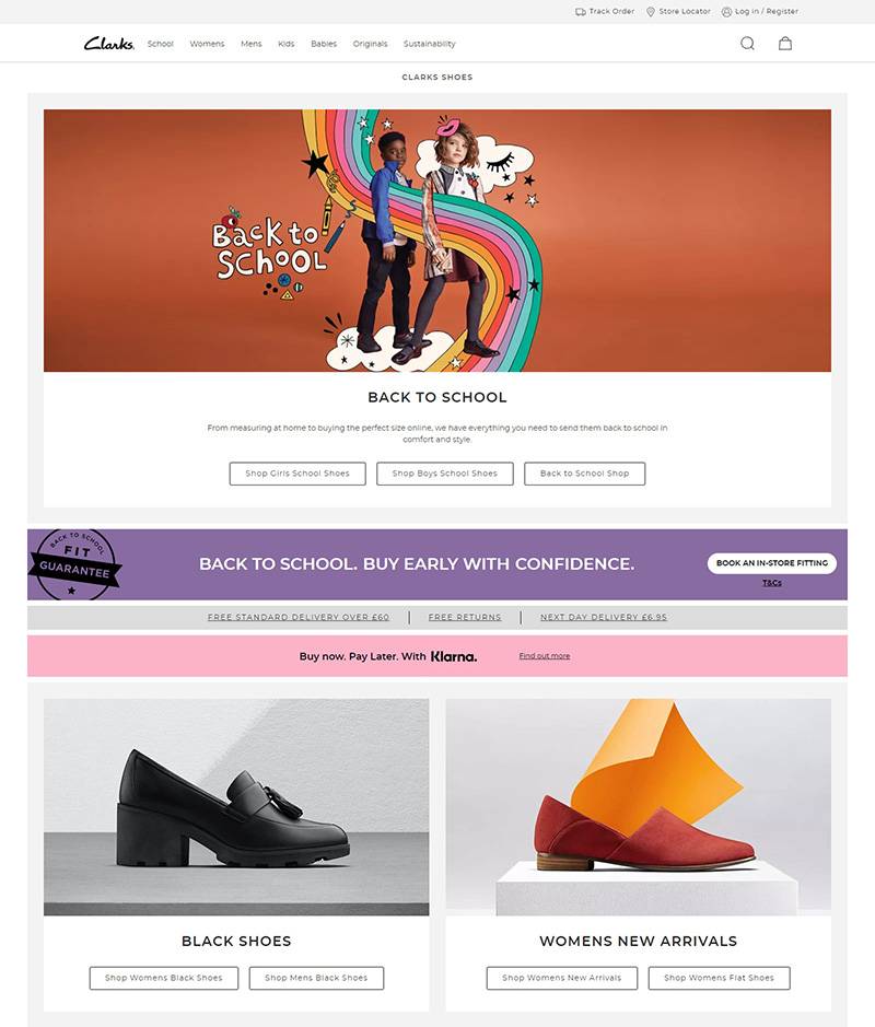 Clarks 英国品牌鞋履官网