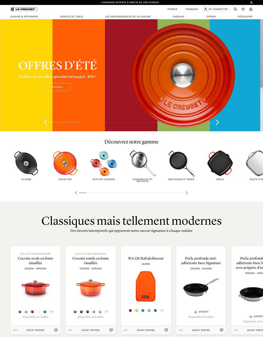 Le Creuset 法国知名厨具品牌官网