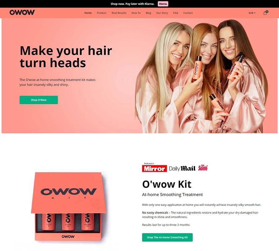 Owow Kit 健康护发产品官网