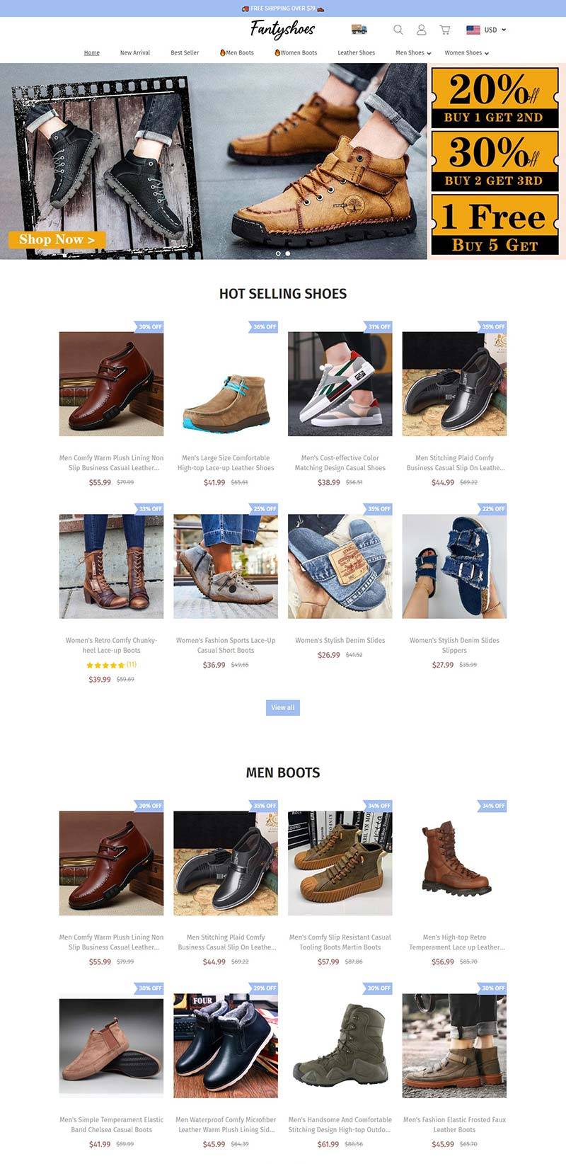 Feetnest 英国时尚鞋履海淘网站