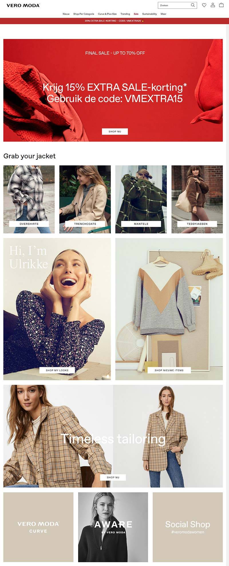 VERO MODA 维莎曼-丹麦时尚女装品牌网站