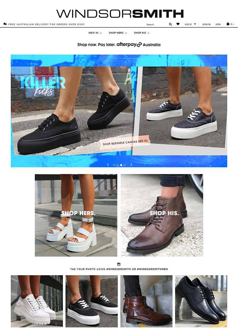 Windsor Smith 澳洲品牌鞋履购物网站