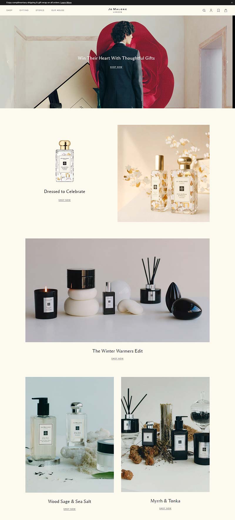 Jo malone 祖马龙-英国香水品牌网站