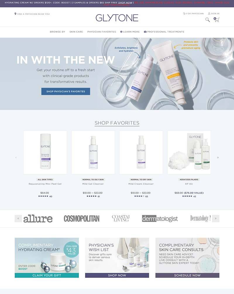 Glytone 葛莉斯黛-美国药妆护肤品牌网站
