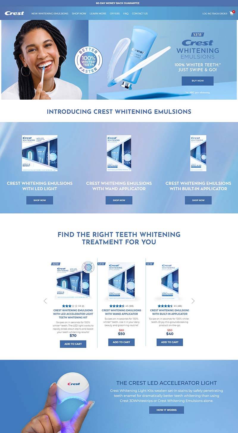 Crest White Smile 佳洁士-美国牙齿护理品牌网站