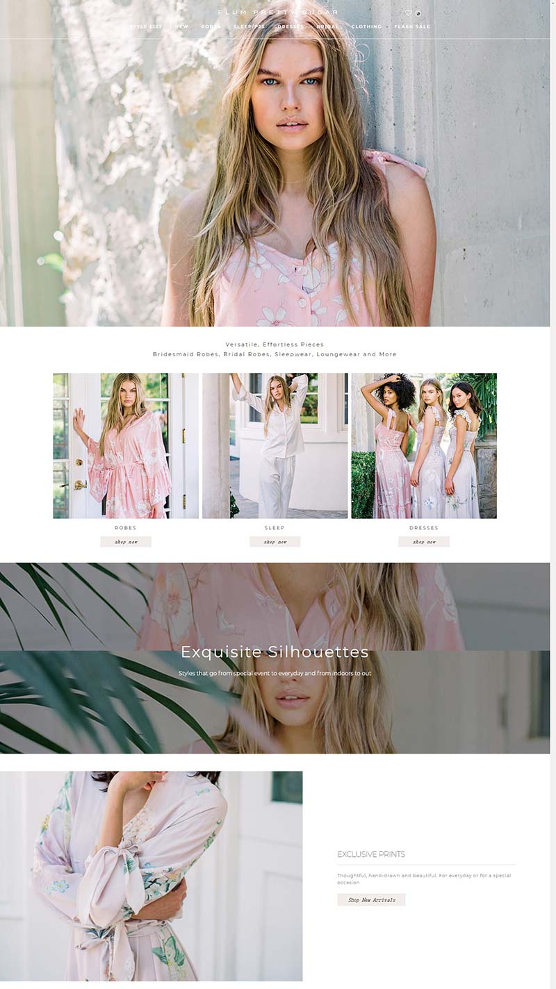 Plum Pretty Sugar 美国时尚女装品牌购物网站