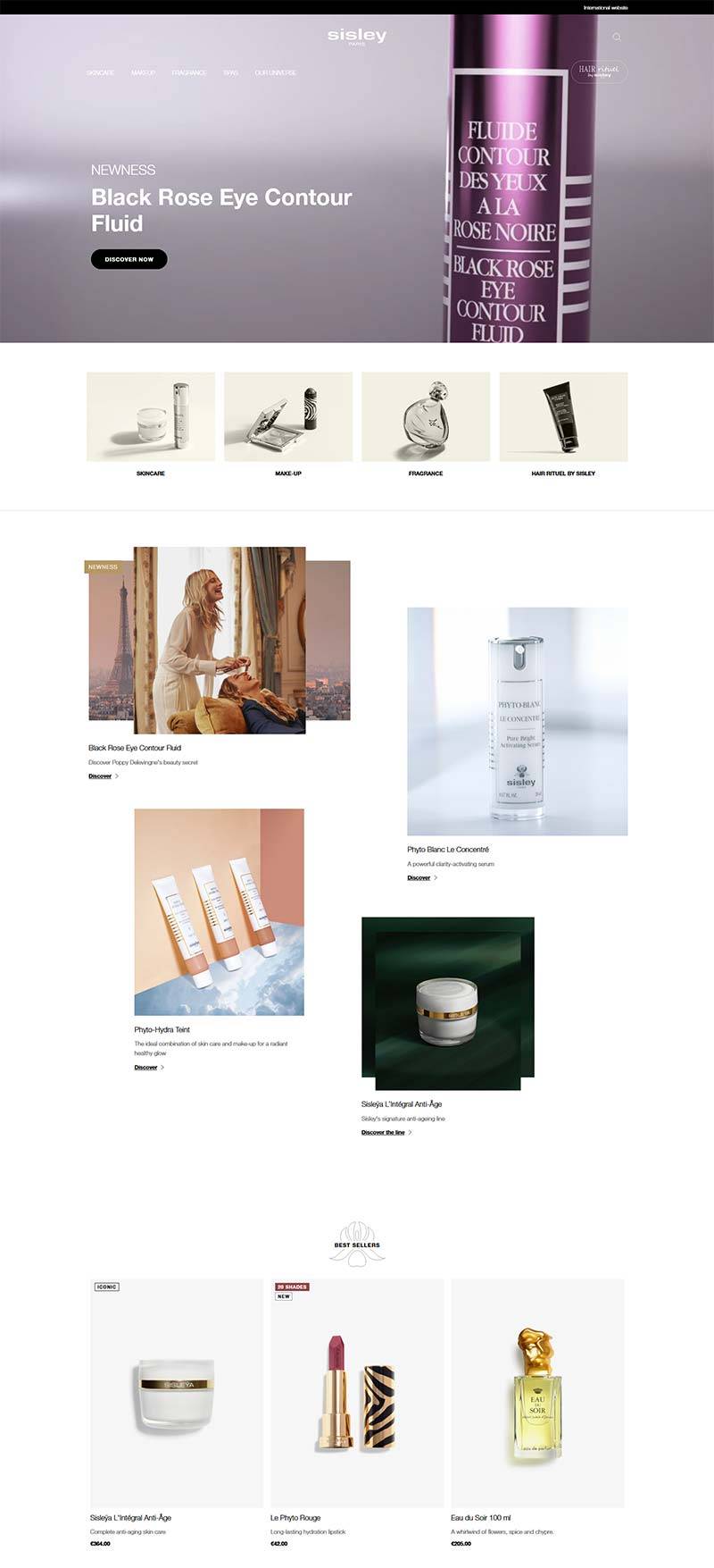 Sisley Paris 希思黎-法国奢华植物护肤品牌网站