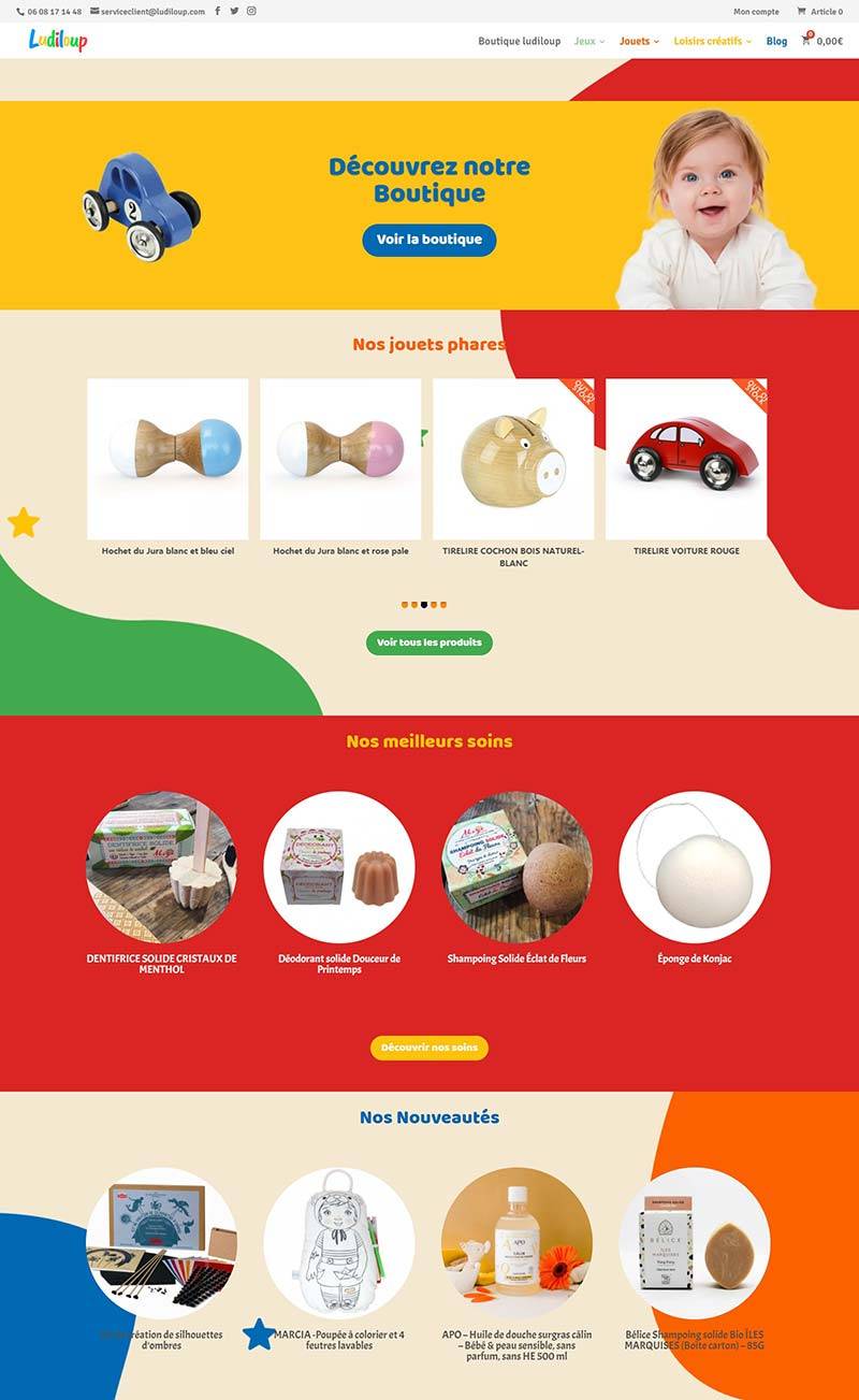 Ludiloup 法国婴童玩具品牌购物网站