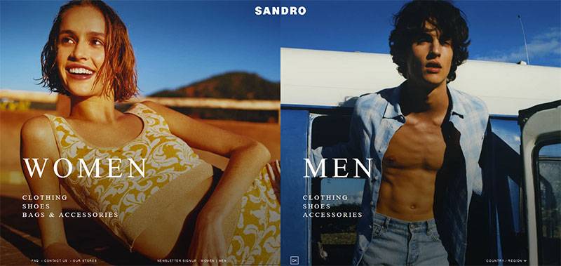 Sandro Paris US 法国时尚女装品牌美国官网