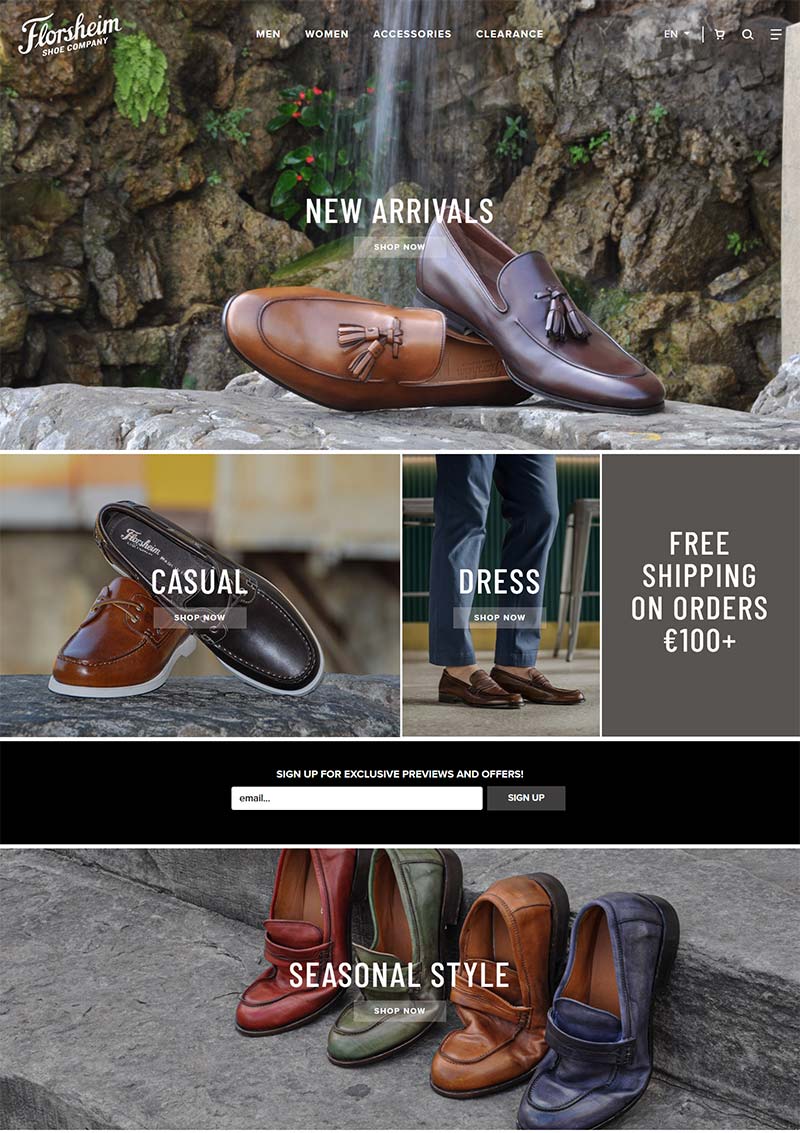 Florsheim 富乐绅-美国品牌男鞋购物网站