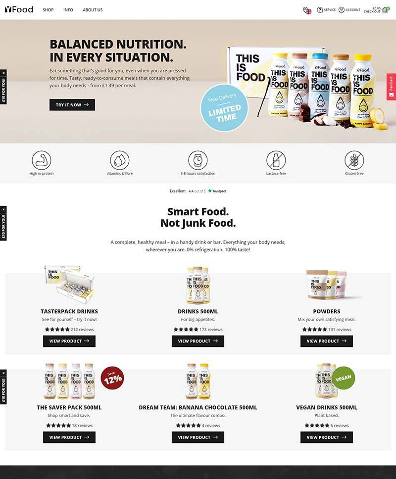 YFood FR 德国营养饮食品牌法国官网