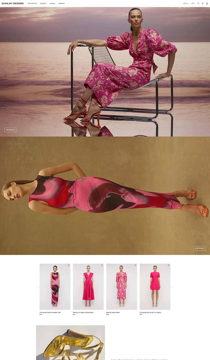 Scanlan Theodore 澳大利亚女性时装品牌购物网站