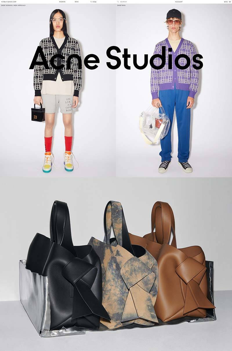 Acne Studios 瑞典奢侈时尚品牌购物网站