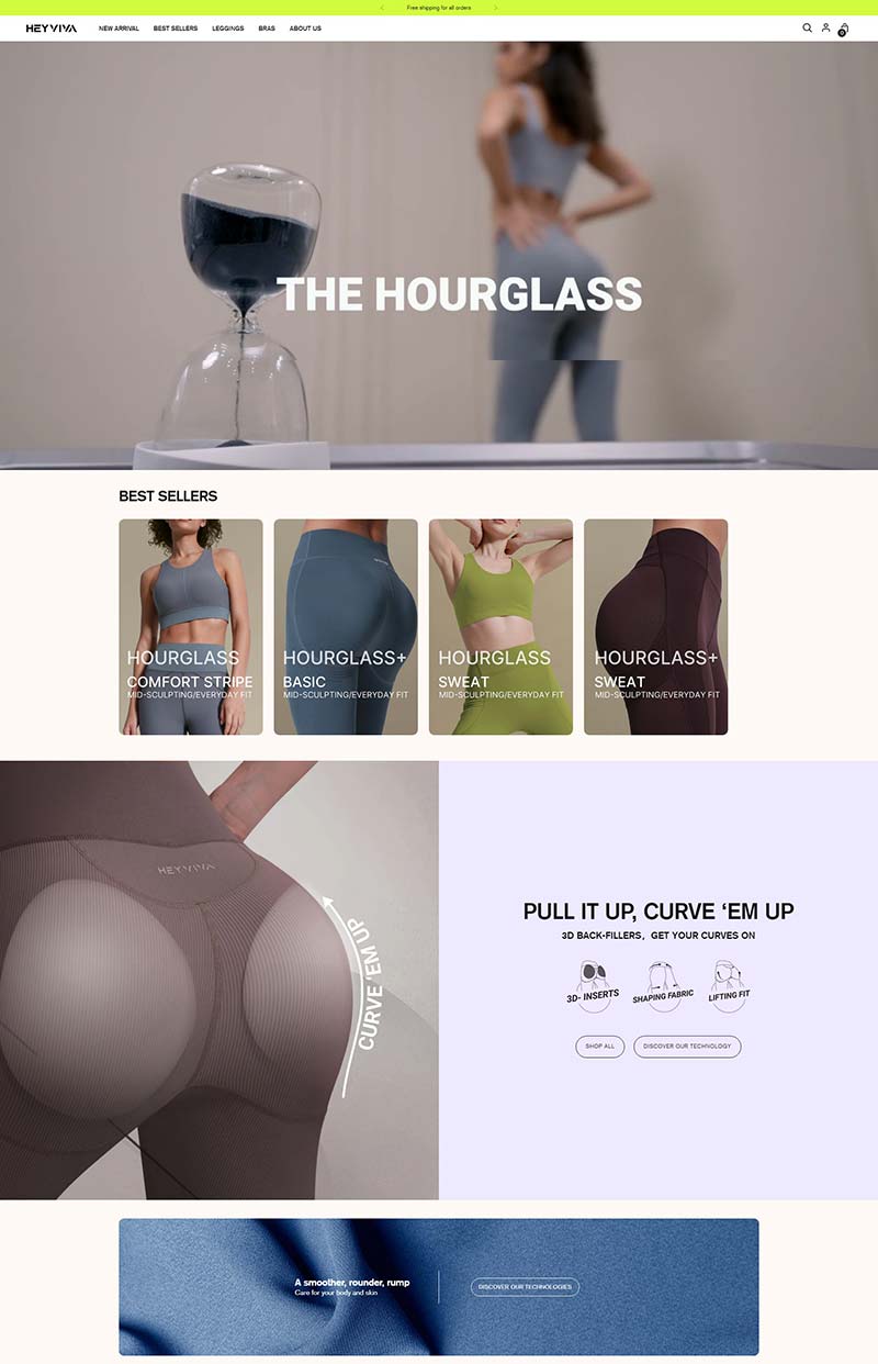 HEYVIVA US 美国时尚塑身衣品牌购物网站