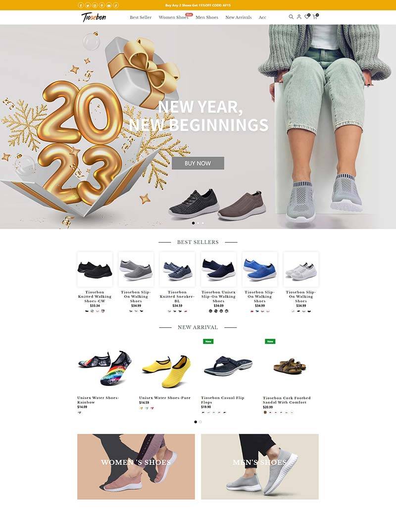 Tiosebon 香港国际品牌鞋履购物网站
