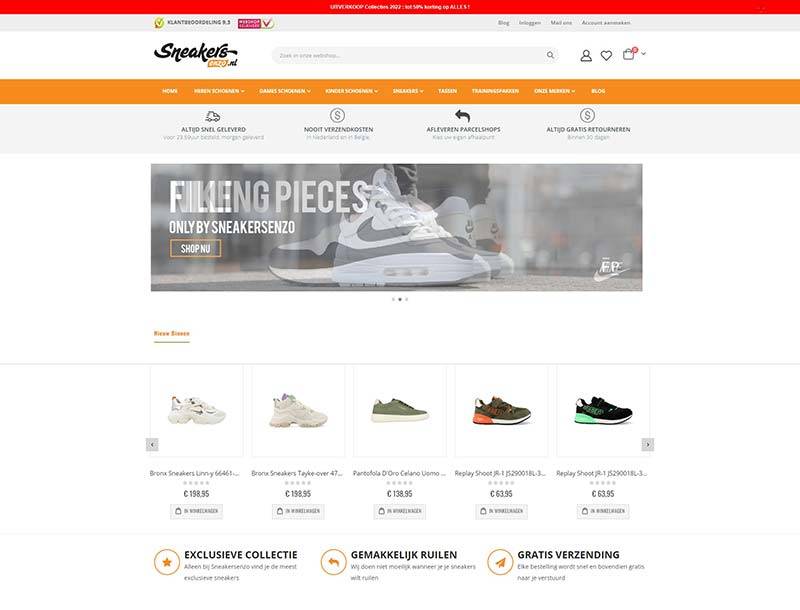 Sneakersenzo 荷兰运动鞋在线购物网站