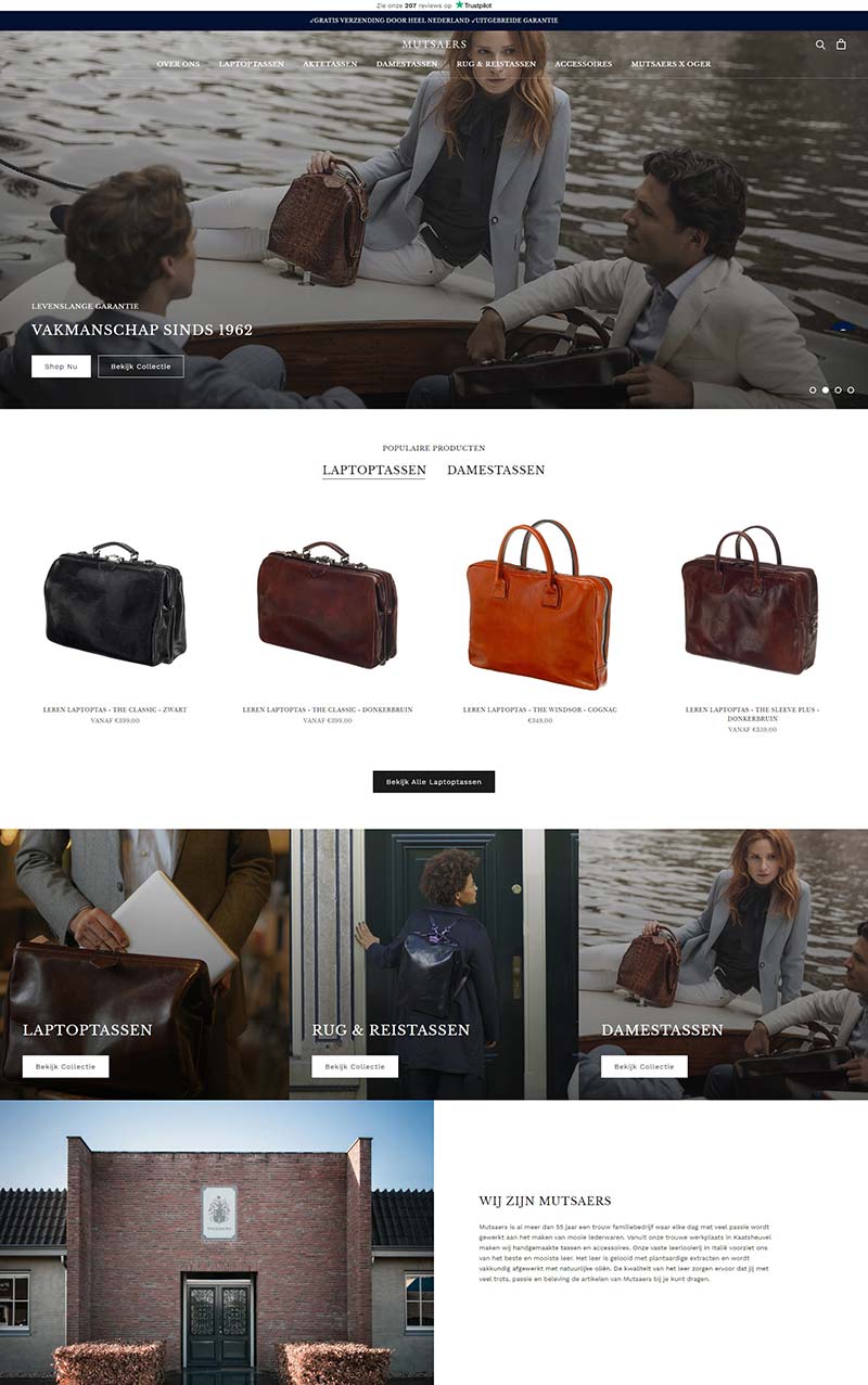 Mutsaers Lederwaren 荷兰手工包袋品牌购物网站