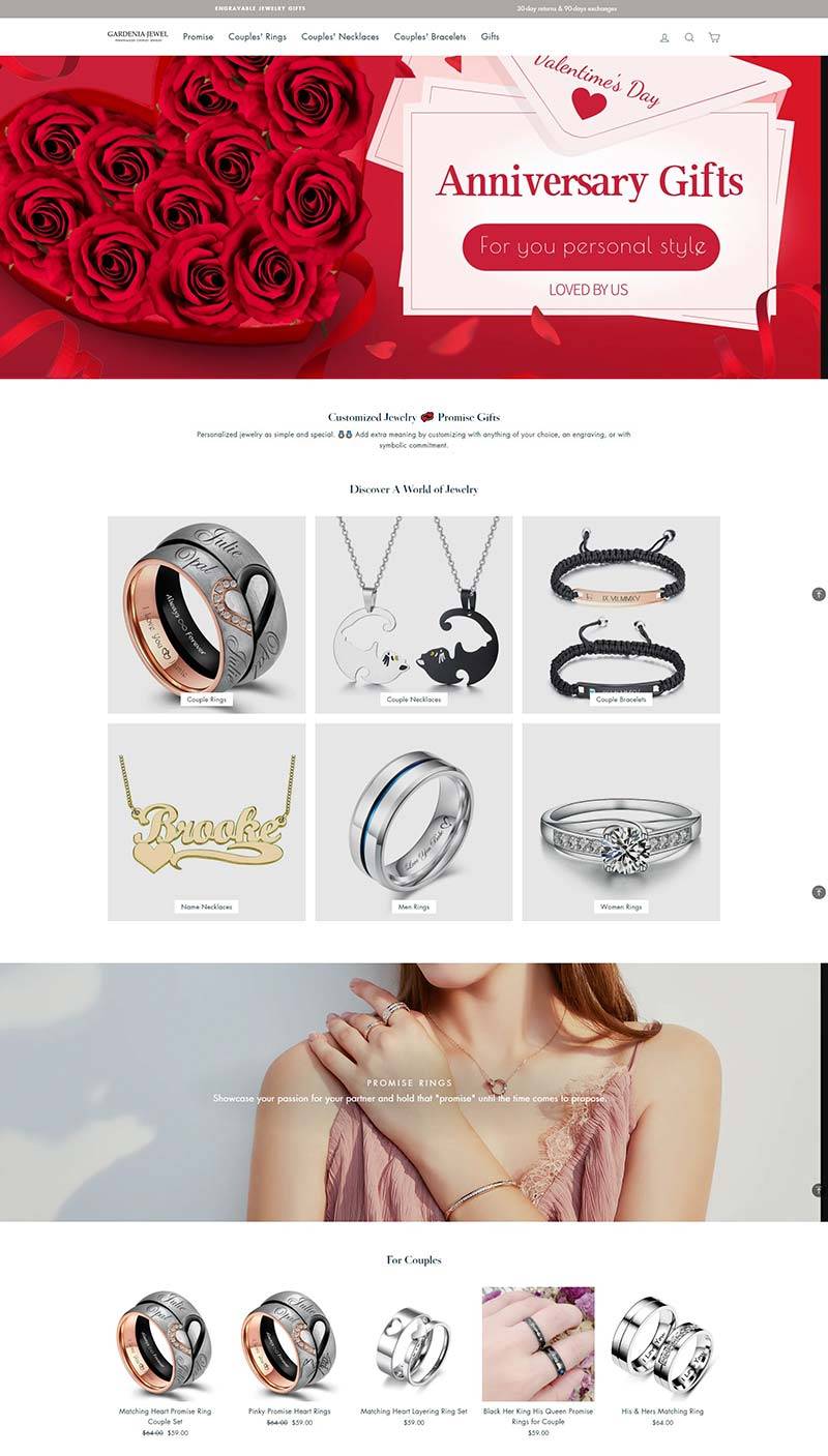 GardeniaJewel 中国手工珠宝品牌购物网站