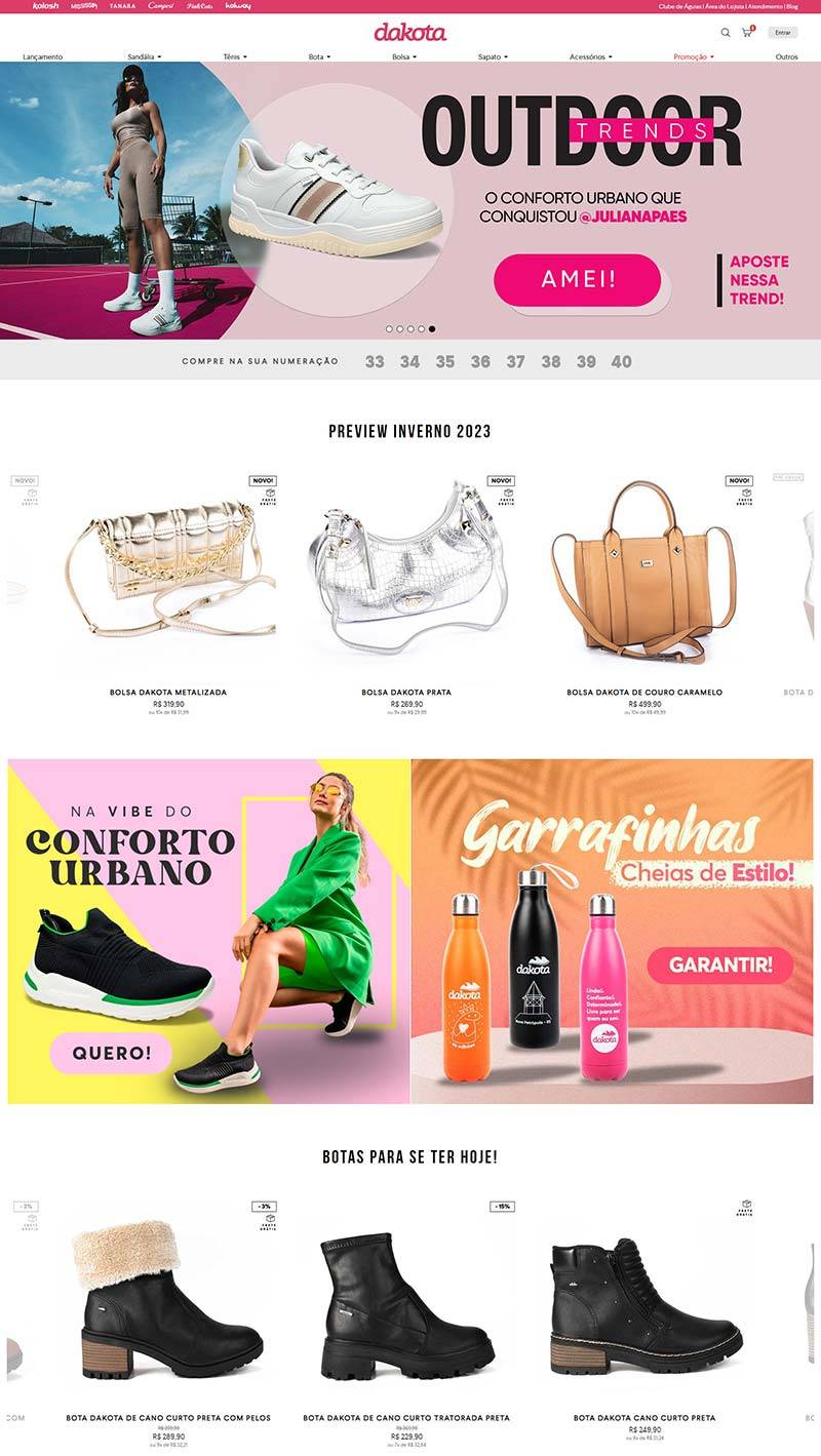 Dakota 巴西时尚女鞋品牌购物网站