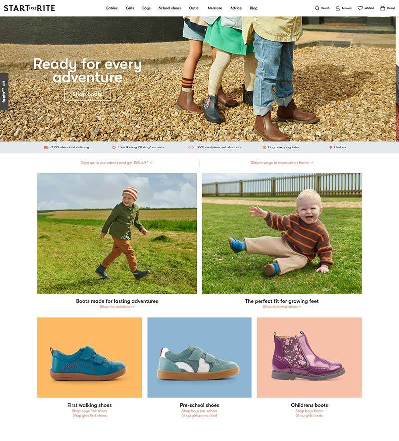 Start-Rite Shoes 英国儿童鞋履品牌购物网站