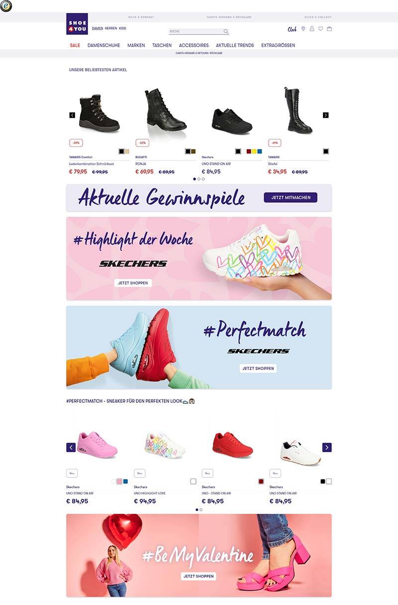 Shoe4You 奥地利品牌鞋履在线购物网站