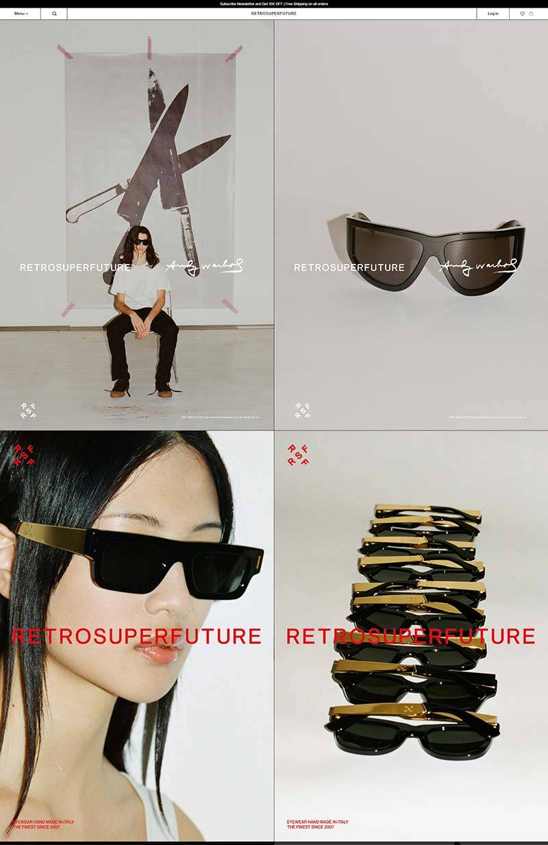 Retrosuperfuture 意大利现代奢华眼镜品牌购物网站