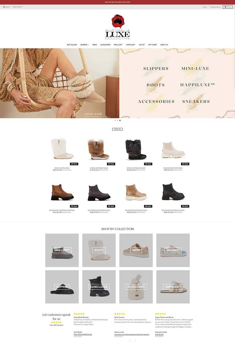 Australia Luxe Co 澳大利亚女鞋配饰品牌购物网站