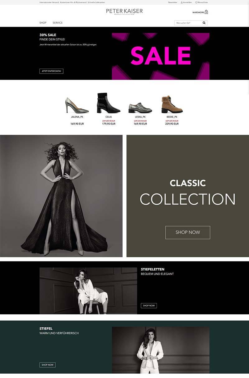 Peter-Kaiser 德国时尚女鞋品牌购物网站