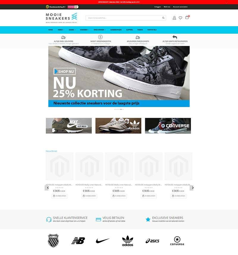 Mooiesneakers 荷兰品牌运动鞋在线购物网站