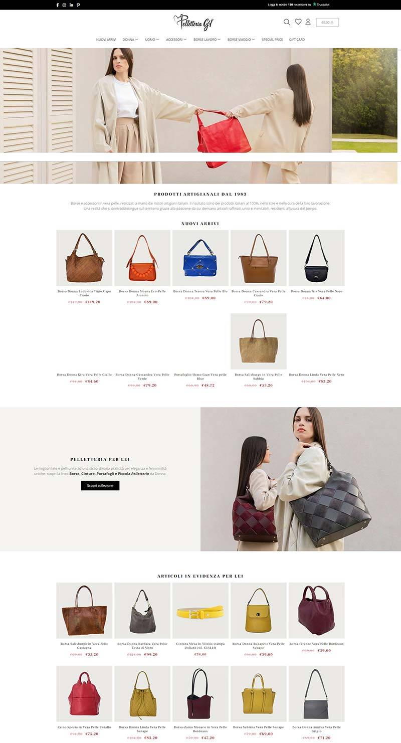 Pelletteria G4 意大利时尚皮具包包购物网站