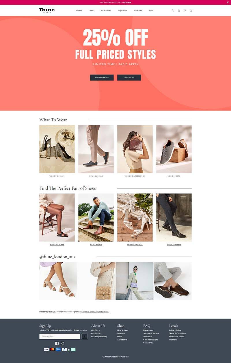 Dune London AU 英国时尚女鞋品牌澳洲官网