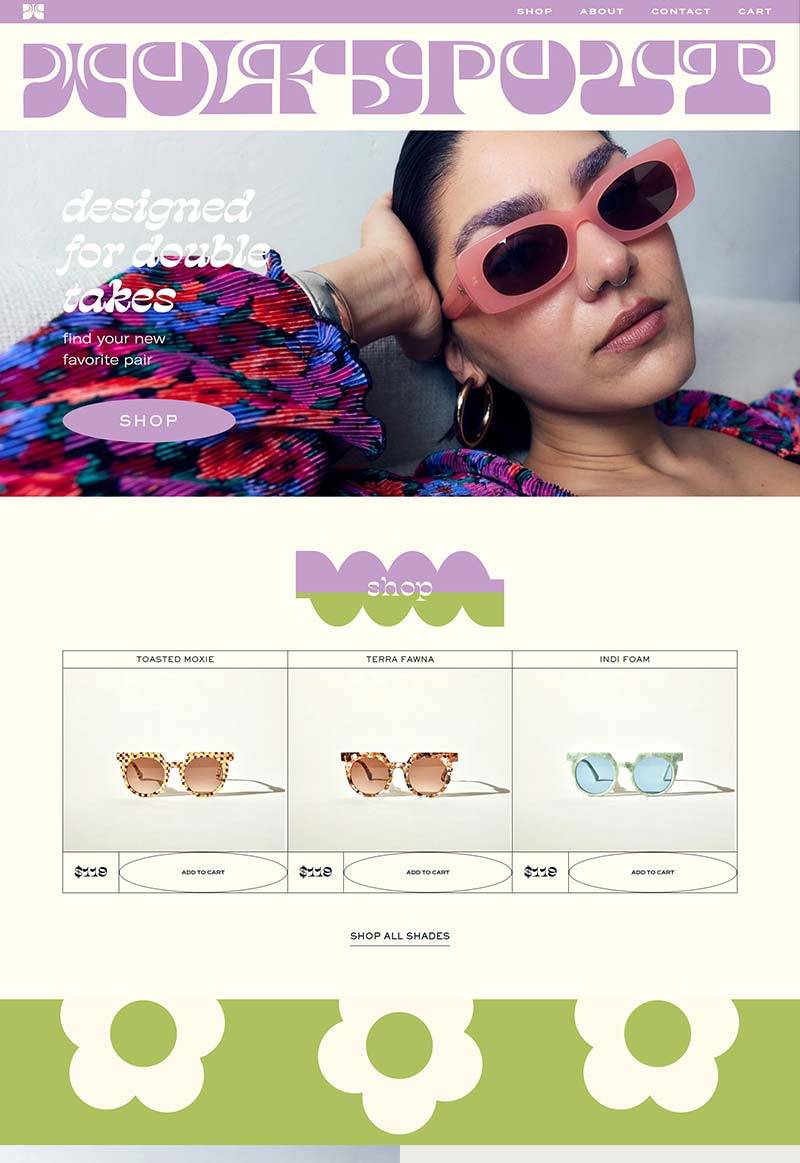 Wolfspout 美国时尚太阳镜品牌购物网站
