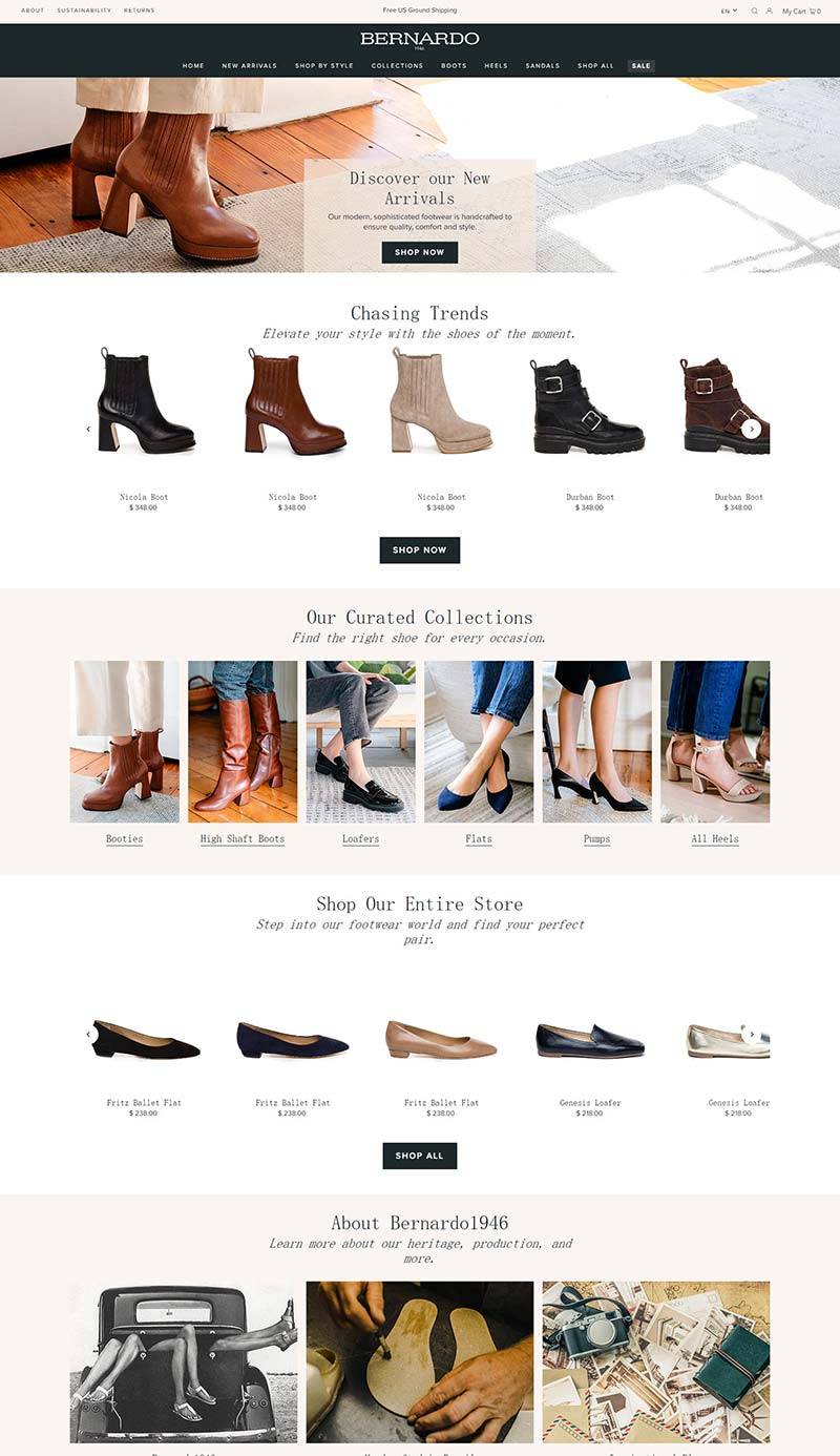Bernardo 1946 美国女士凉鞋品牌购物网站
