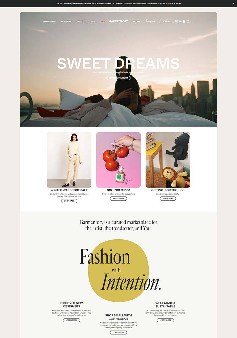 Garmentory 美国新锐时尚品牌购物网站