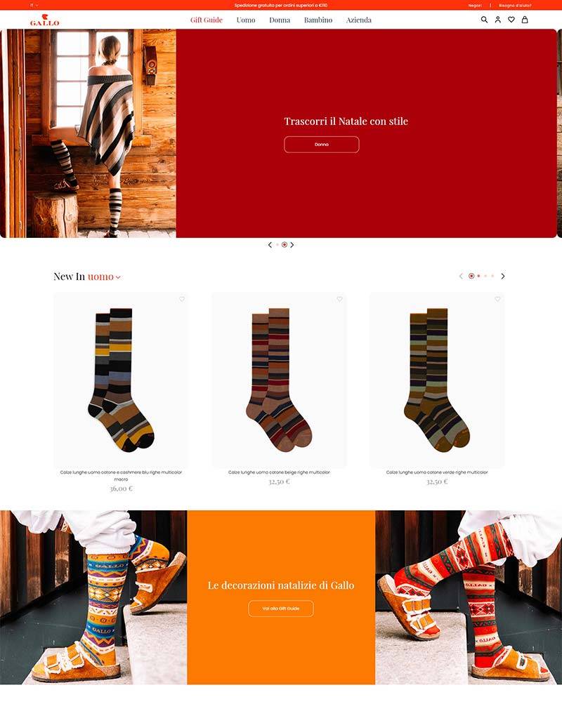 Gallo1927 意大利时尚长袜品牌购物网站