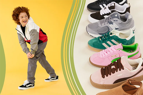 Kids Foot Locker 美国官网现有甄选童鞋额外8折促销，美境免邮