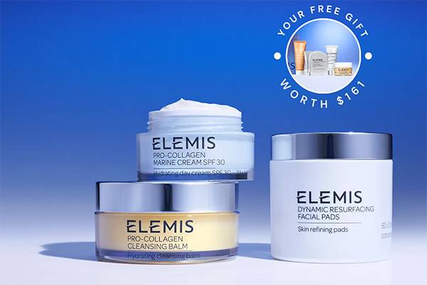 Elemis 美国官网黑五大促全场无门槛7.5折，身体护理套装低至5.9折+满送5件套价值$161