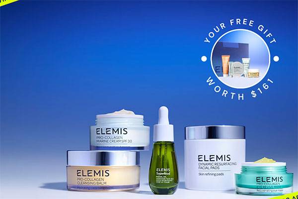 Elemis 美国官网护肤热卖全场无门槛7折+赠礼