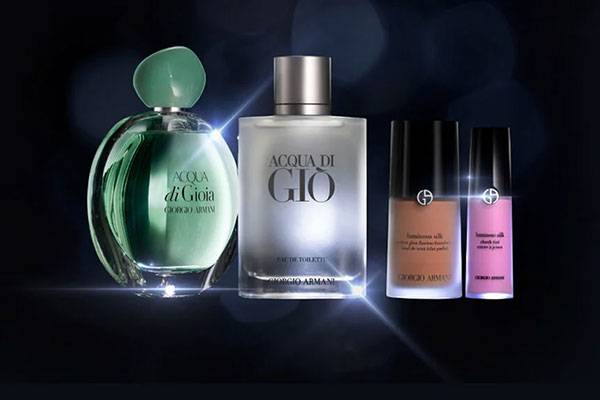 Giorgio Armani Beauty  官网现全场美妆无门槛75折，满$150送5件套