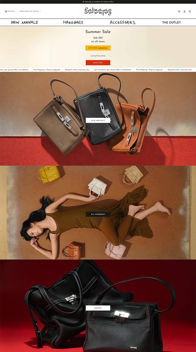 Rabeanco 香港轻奢手工皮革品牌购物网站