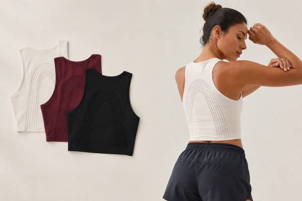 Lululemon 美国官网现有Nulu镂空短款背心特价$78,低至2折无需用码,美国境内免运费