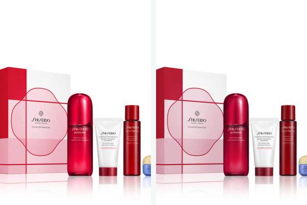 Shiseido 官网现有红腰子+红色蜜露护肤套装，价值$266变相4.8折，需用码tions