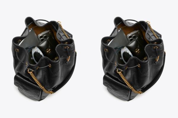 Tory Burch 美国官网现有 Large Charlie Quilted Drawstring 单肩包补货，用码 FINAL26 享8折